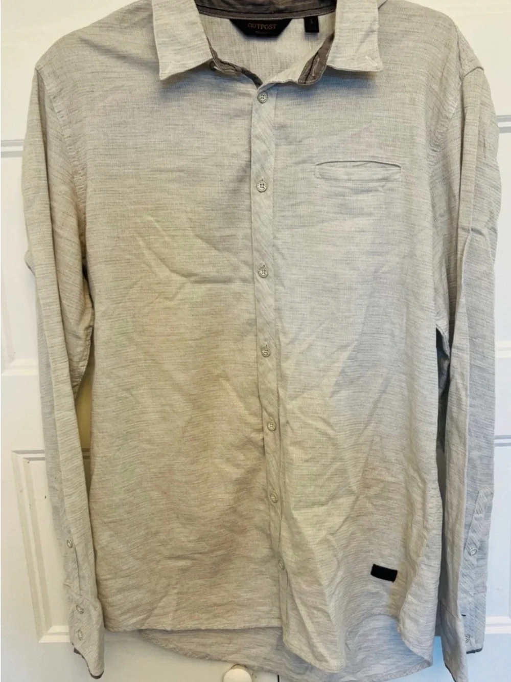 Men’s Bundle (3).Size Large- Banana Republic, Chaps, Outpost Brands -Long Skeeve